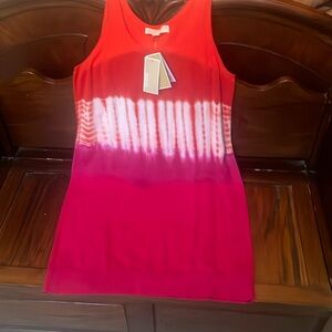 Women’s new  Michael Kors summer knit sleeveless dress size XL was $120 now $40